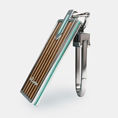Mahogany keyring - ACCESSORIES | Riva Boutique